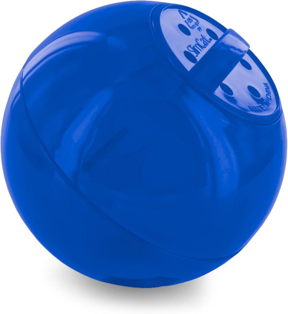 PetSafe Slimcat Feeder Ball Cat Toy, Blue