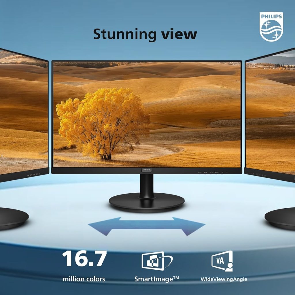 Philips 27″ Computer Monitor FHD 100Hz VA VESA Eye Care, 271V8LB