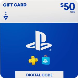 PlayStation Store Gift Card – $50 (Digital Code)