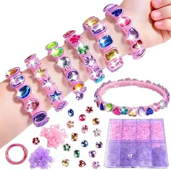Pluspace Bracelet Making Kit DIY Art and Craft Toy for Girls
