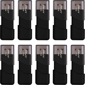 PNY 16GB Attaché 3 USB 2.0 Flash Drive 10-Pack