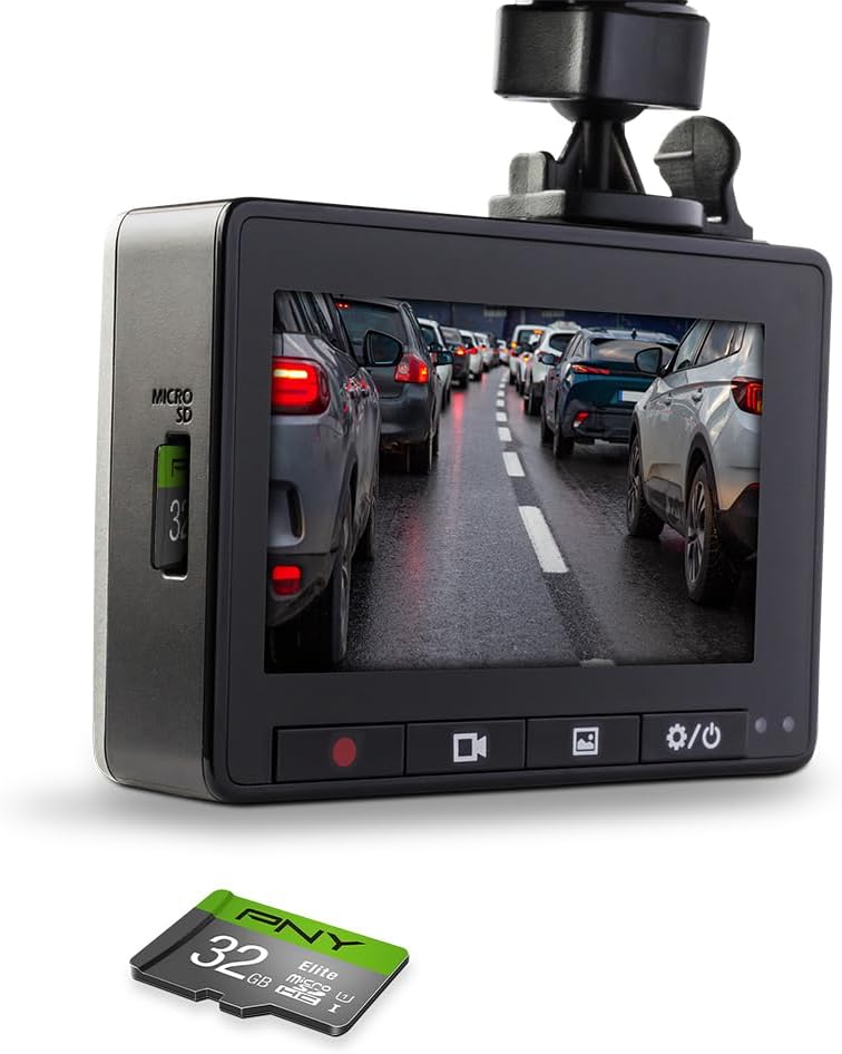 PNY 32GB Elite Dash Camera C10 U1 V10 microSDHC Flash Memory Card 5-Pack