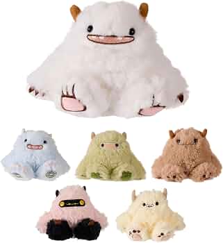 POP JOY DUNDUN Cute Monster Plush Blind Box Stuffed Keychain (Random 1)