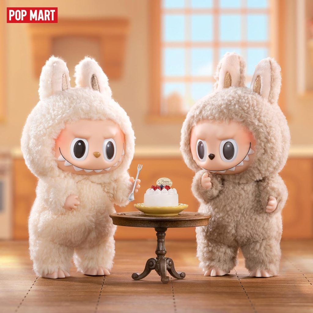 POP MART The Monsters – Exciting Macarons Vinyl Plush Blind Box, Single Box