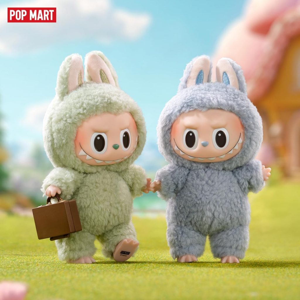POP MART The Monsters – Exciting Macarons Vinyl Plush Blind Box, Single Box