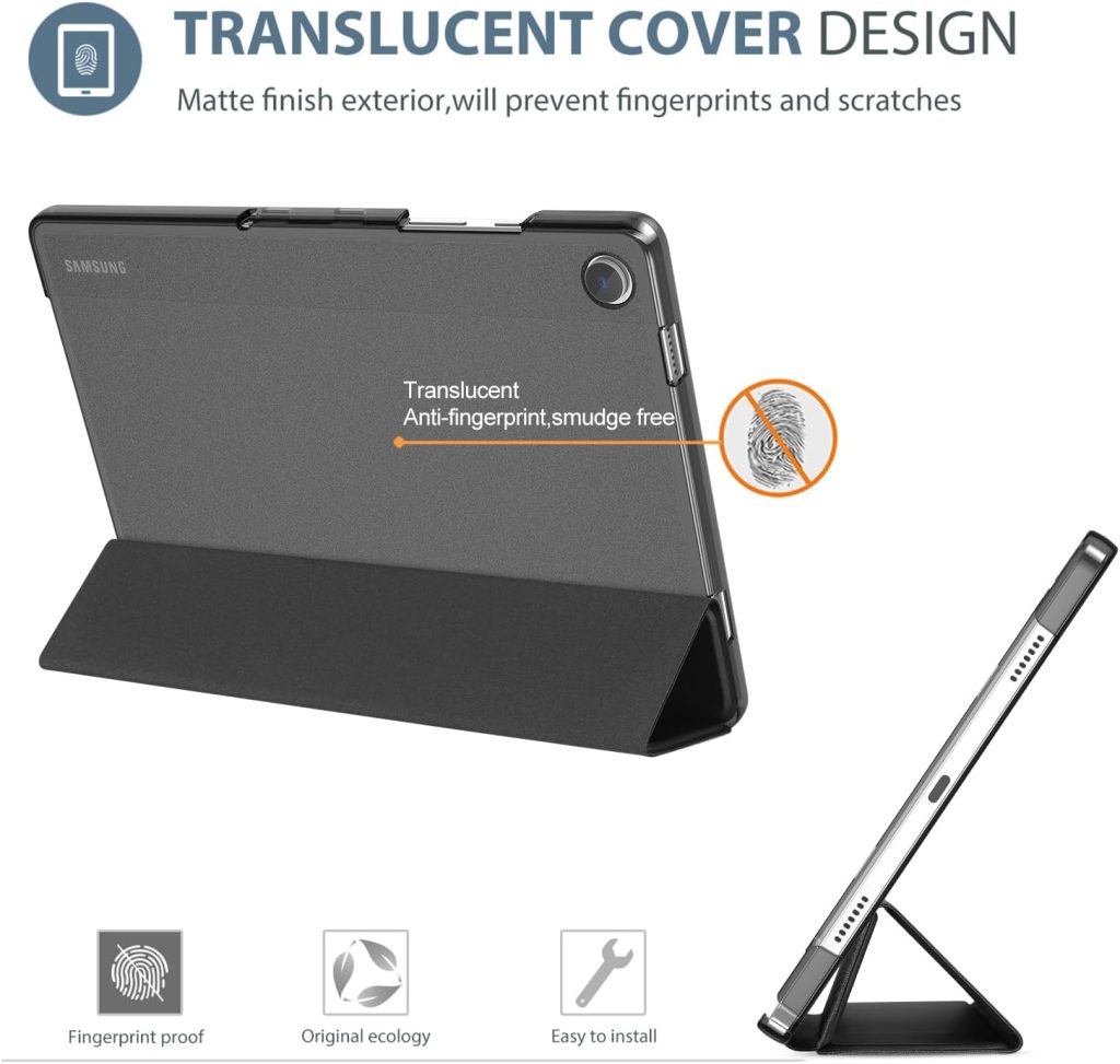 ProCase for Galaxy Tab A11+/A9+ 11”Slim Case -Black