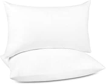 puredown® Feather Down Filled 14×22 Pillow Inserts, Lumbar Pillow Inserts for Decorative Throw Pillow, Bed, Couch and Home Decor
