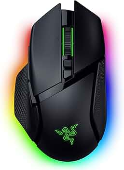 Razer Basilisk V3 Pro 35K Wireless Gaming Mouse, 140 Hr Battery, Black | 35K DPI Optical Sensor Gen 2, HyperScroll Tilt Wheel, 13 Customizable Controls, Chroma RGB, Optical Switches Gen 3