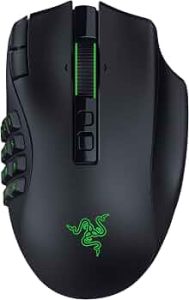 Razer Naga V3 Pro Wireless MMO Gaming Mouse with Swappable Side Plates