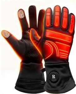 Rechargeable Heated Gloves – 7.4V 2200mAh – Touchscreen Compatible