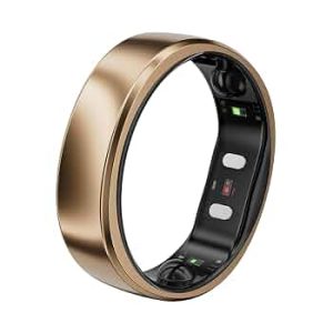 RingConn Gen 2 Air Ultra-Thin Smart Ring(Size 8, Dune Gold)