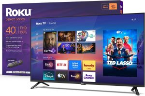 Roku 40-Inch Select Series Smart TV 2026-1080p Full HD TV – RokuTV