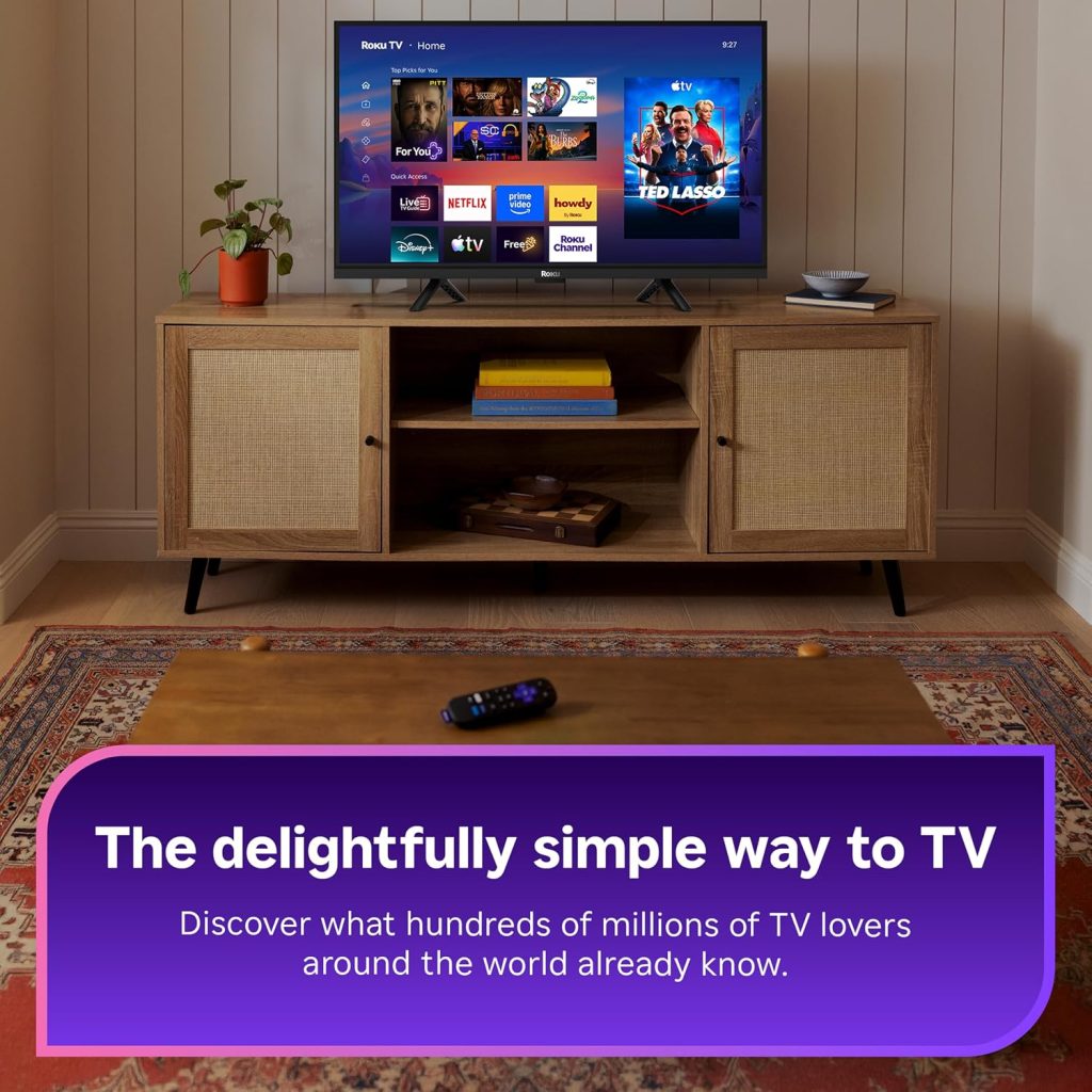 Roku 40-Inch Select Series Smart TV 2026-1080p Full HD TV – RokuTV