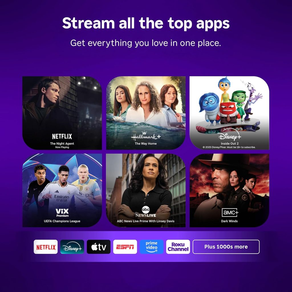 Roku 40-Inch Select Series Smart TV 2026-1080p Full HD TV – RokuTV