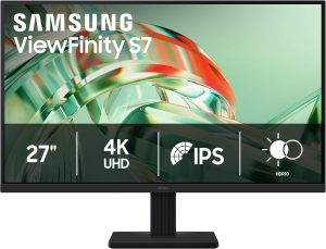 Samsung 27″ ViewFinity S7 (S71H) 4K UHD IPS HDR10 High Resolution Monitor