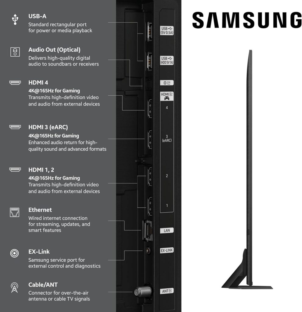 Samsung 50-Inch Class Neo QLED 4K QN90F Series, Vision AI, Mini LED Smart TV (2025 Model, 50QN90F) Neo Quantum HDR+, Object Tracking Sound Lite w/Dolby Atmos, Glare Free, Gaming Hub, Alexa Built-in
