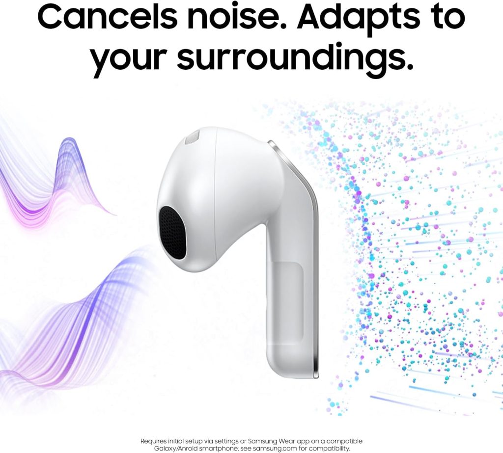 Samsung Galaxy Buds 4 (2026) AI True Wireless Bluetooth Earbuds, White