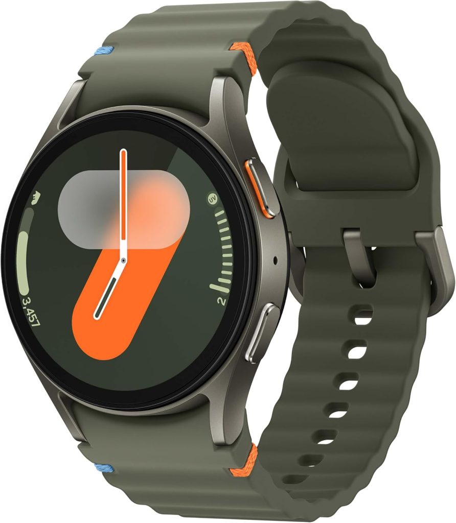 Samsung Galaxy Watch 7 40mm Bluetooth AI Smartwatch w/Energy Score, Wellness Tips, Heart Rate Tracking, Sleep Monitor, Fitness Tracker, 2024, Green (US Version, 1Yr Manufacturer Warranty)