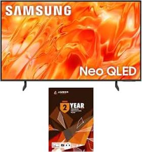 Samsung QN43QN70HAFXZA 43 Inch Neo QLED Smart TV with 2 Year Amber Protection Plan (2026)
