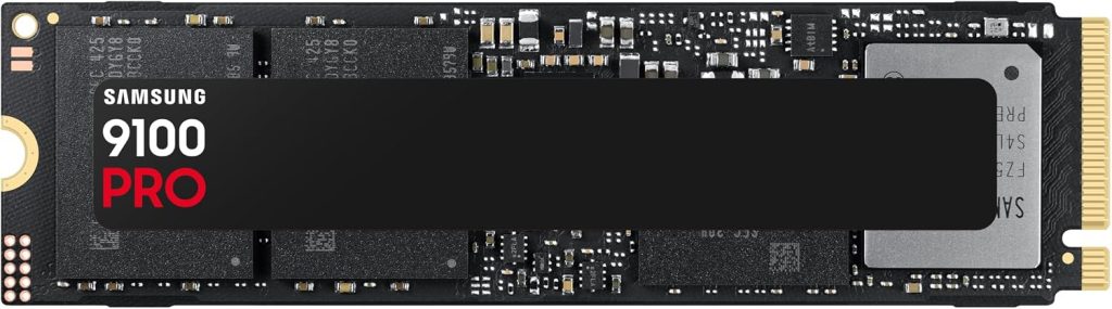 Samsung SSD 9100 PRO 1TB, PCIe 5.0×4 M.2 2280, Up to 14,700MB/s