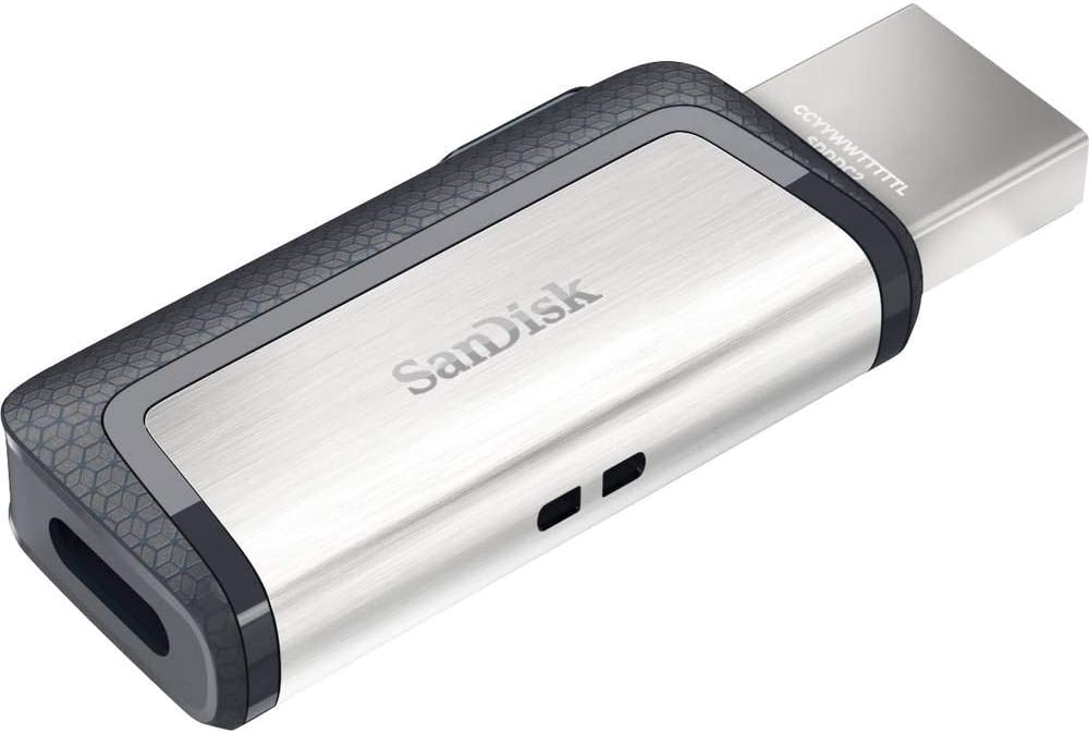 SANDISK 128GB Ultra Dual Drive, USB-C & USB-A, Up to 150MB/s Read Speeds