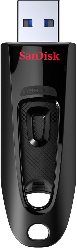 SANDISK 1TB Ultra, USB-A Flash Drive, Up to 130MB/s Read Speeds