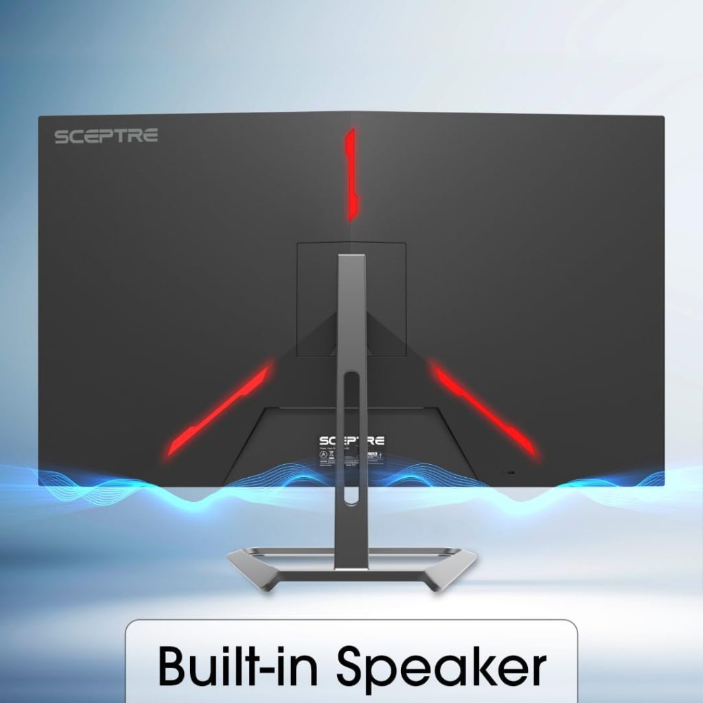 Sceptre 32-inch 4K UHD 3840 x 2160 Monitor 70Hz DisplayPort x2 HDMI x2 100% sRGB Build-in Speakers, Machine Black 2026 (U325W-UPT Series)