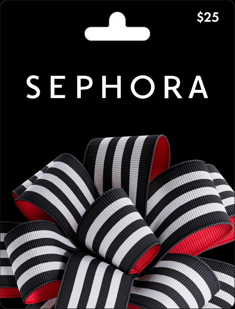 Sephora Physical Gift Card – $75