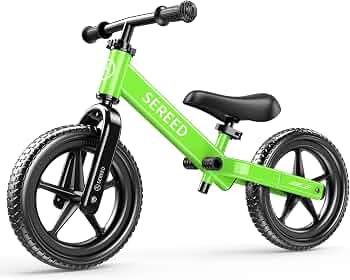 SEREED Toddler Balance Bike 2 Year Old, Gift for 2-3 Boys Girls, Adjustable