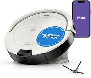 Shark Navigator Robot Vacuum, SmartPath Navigation, White, AV2120