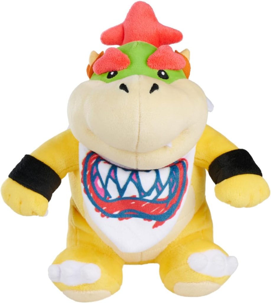 Simba Super Mario Bowser Jr. Plush – Stuffed Toy (8.7 inches) from the Super Mario Galaxy Universe, Soft Plush Toy, Fabric Toy for Children and Fans, Suitable from 0 Months