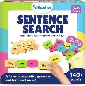 Skillmatics Sentence Search – Educational Board Game, Stocking Stuffer