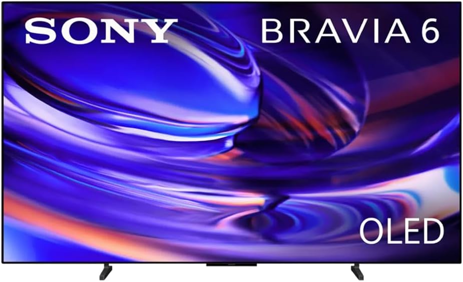 Sony 55 Inch BRAVIA 6 OLED 4K HDR Smart Google TV with Accessories Bundle