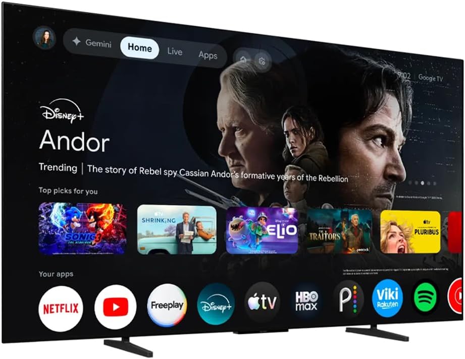 Sony 55 Inch BRAVIA 6 OLED 4K HDR Smart Google TV with Accessories Bundle