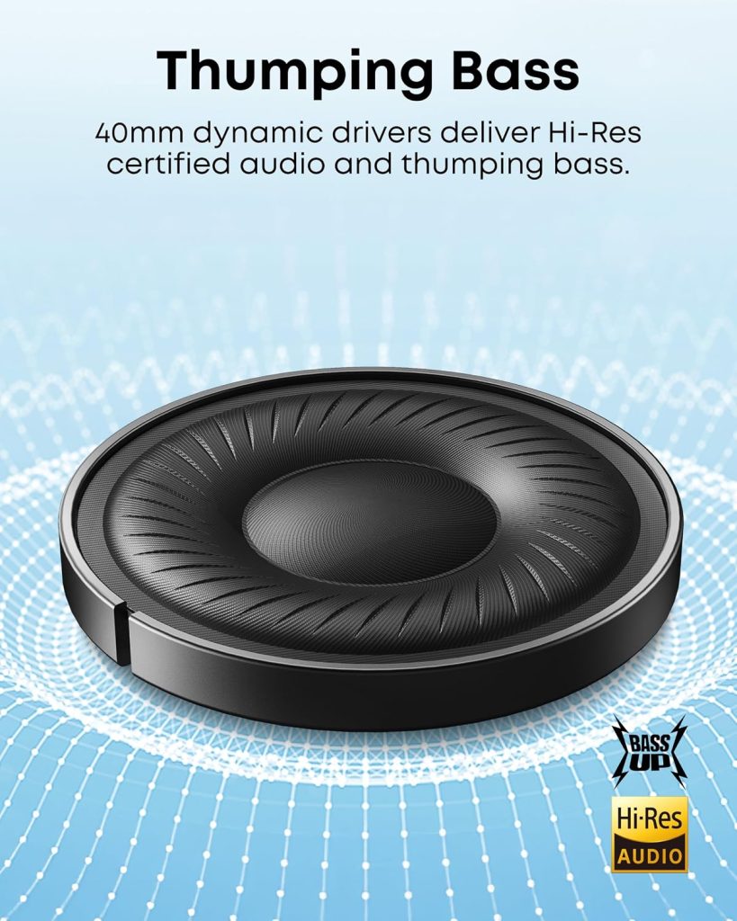 Soundcore by Anker Q20i Hybrid Active Noise Cancelling Headphones, Taupe
