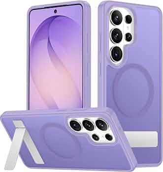 SPIDERCASE for Samsung Galaxy S26 Ultra Case,Built-in Stand,Light Purple
