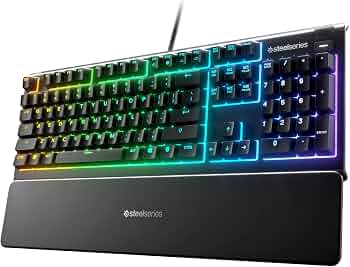SteelSeries Apex 3 Gaming Keyboard – Black