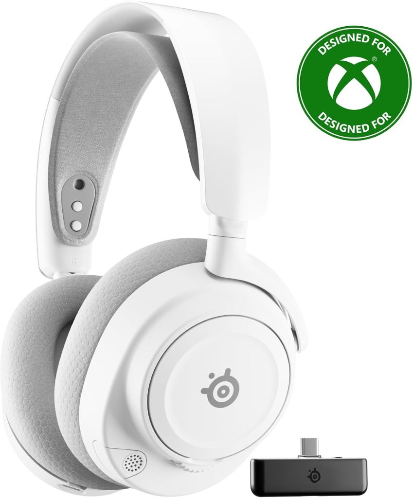 SteelSeries Arctis Nova 7X Wireless Gen 2 Gaming Headset – White