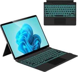 Surface Pro Keyboard for Microsoft Surface Pro 11/10/9/8/X 13″ ,Bluetooth