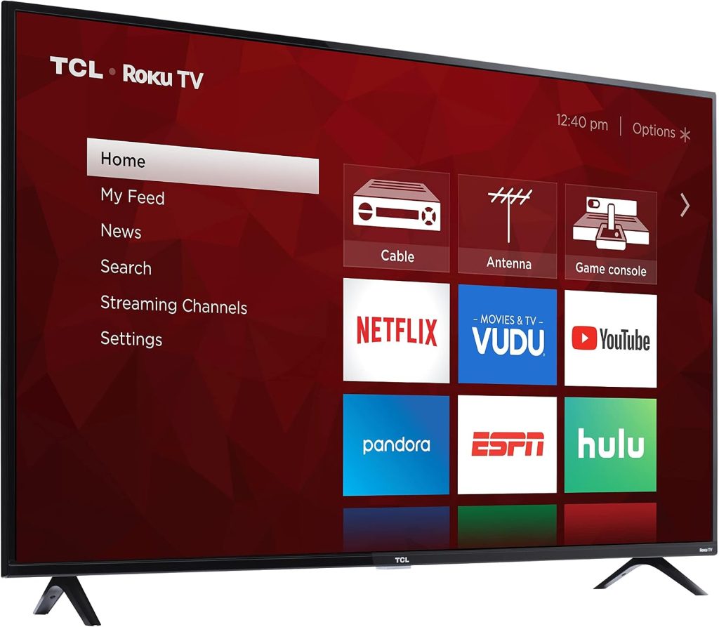 TCL 55S421 55 inch Class 4-Series 4K UHD HDR Roku Smart TV