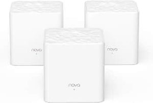 Tenda Nova Mesh WiFi System – Covers 3000 sq.ft – AC1200 Dual-Band Mesh Network for Home Internet – Parental Control – 3-Pack