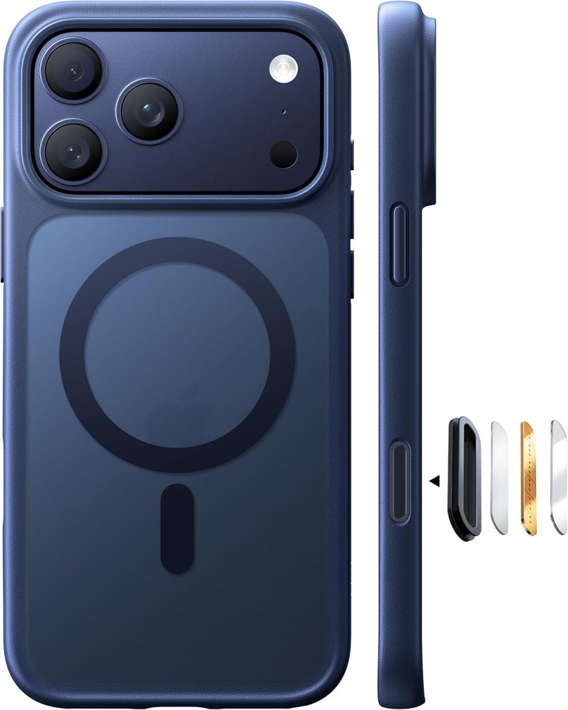 TORRAS Stronger Magnetic & Shockproof for iPhone 17 Pro Max Case Deep Blue