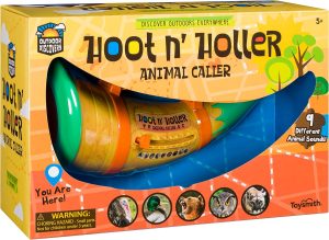 Toysmith Outdoor Discovery Hoot-N-Hollar Animal Caller, Nine Calls, Ages 5+