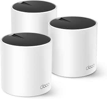 TP-Link Deco X55 Pro AX3000 Whole Home Wi-Fi 6 Mesh System, 3-Pack