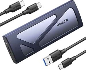UGREEN USB-C M.2 NVMe SSD Enclosure, 10Gbps