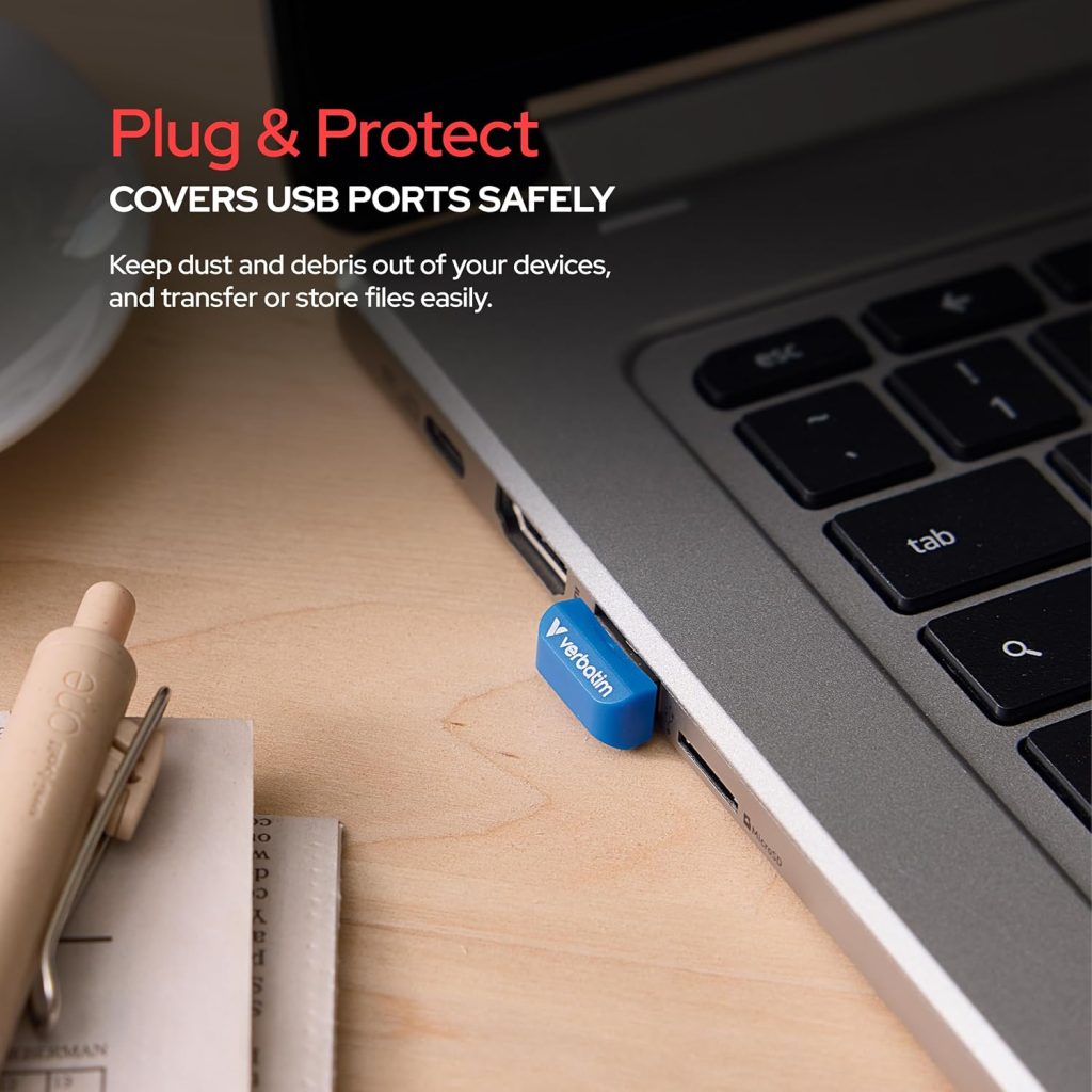 Verbatim 32GB USB Drive Store ‘n’ Stay Nano USB 3.2 Gen 1 Flash Drive