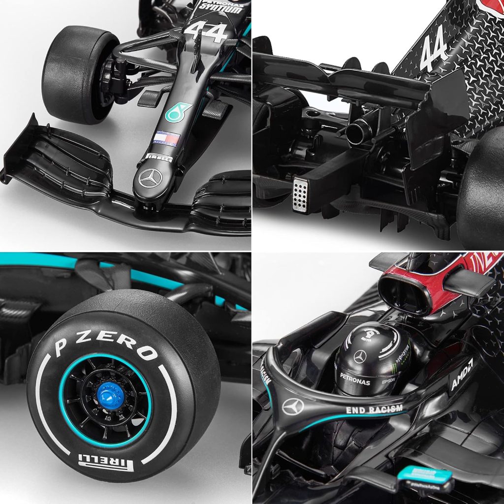 Voltz Toys Authentic Licensed 1:12 Mercedes-Benz F1 W11 Remote Control Vehicle – RC for Kids and Adults – 2.4GHz RC for Gift (1:12 Mercedes-Benz F1 W11)