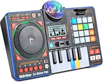 VTech Kidi Star DJ Mixer Pro, Black