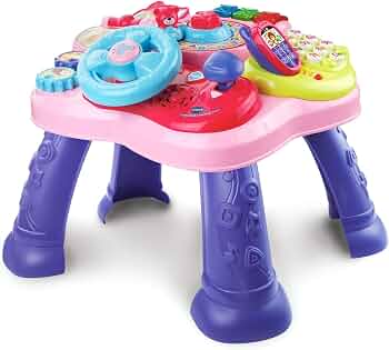 VTech Magic Star Learning Table (Frustration Free Packaging), Pink
