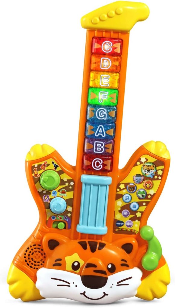 VTech Zoo Jamz Tiger Rock Guitar, Orange